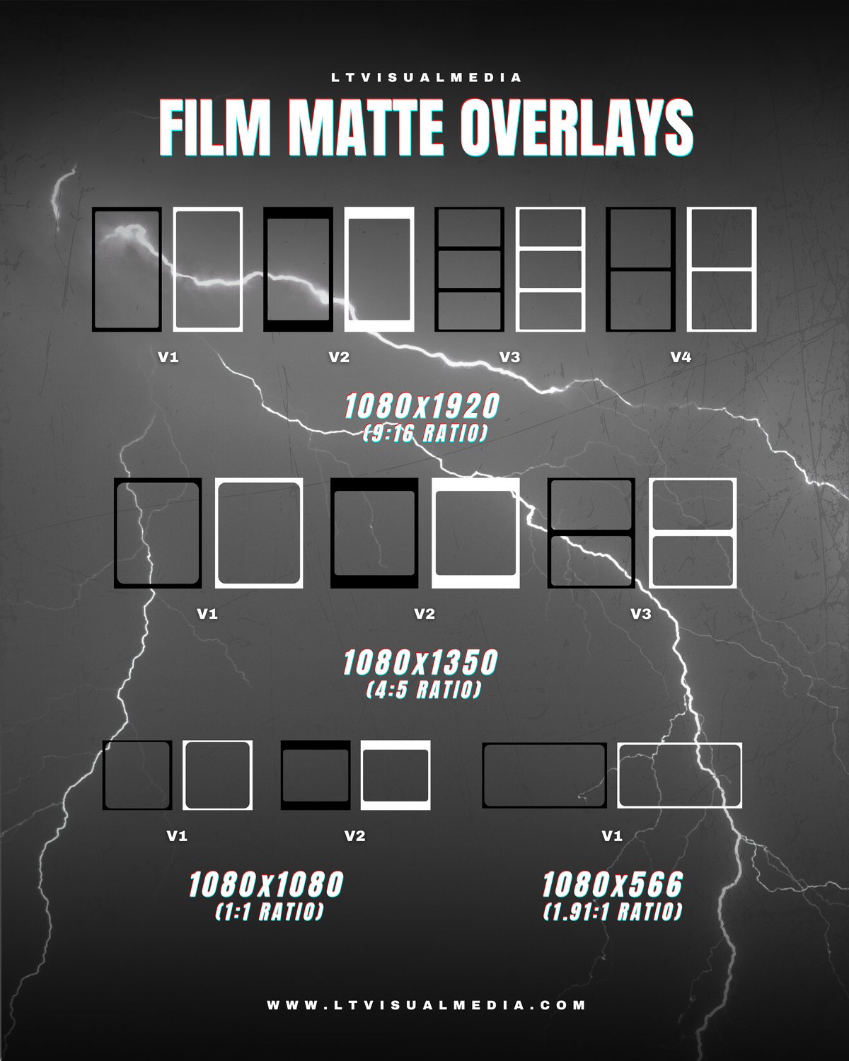 Film Matte Tutorial FILM MATTE OVERLAYS PACK – LT Visual Media