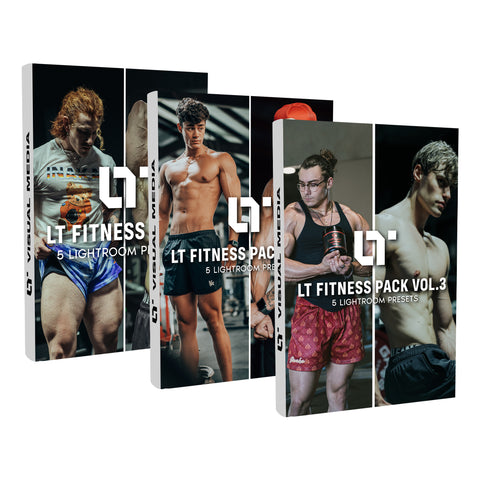 LT Fitness Preset Pack Bundle (Vol. 1-3)